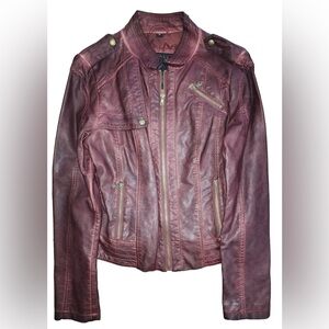 Guess leather jacket